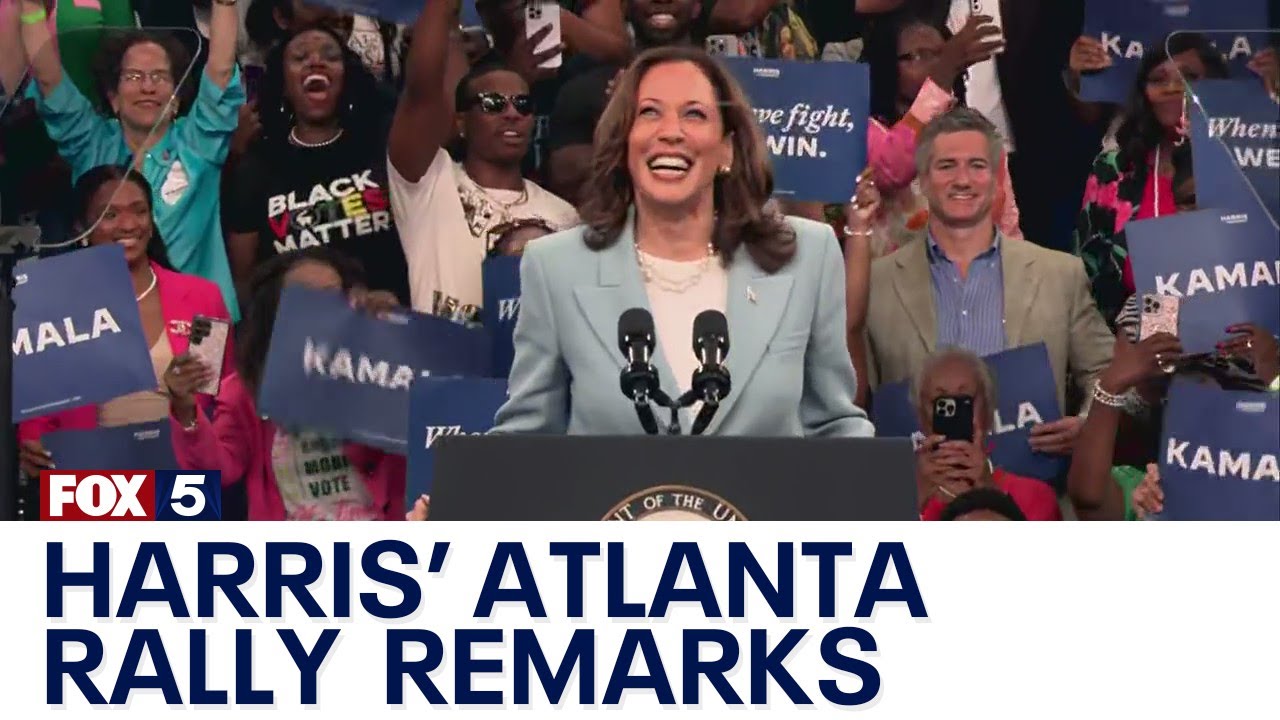 FULL: Kamala Harris speech at Atlanta rally | FOX 5 News